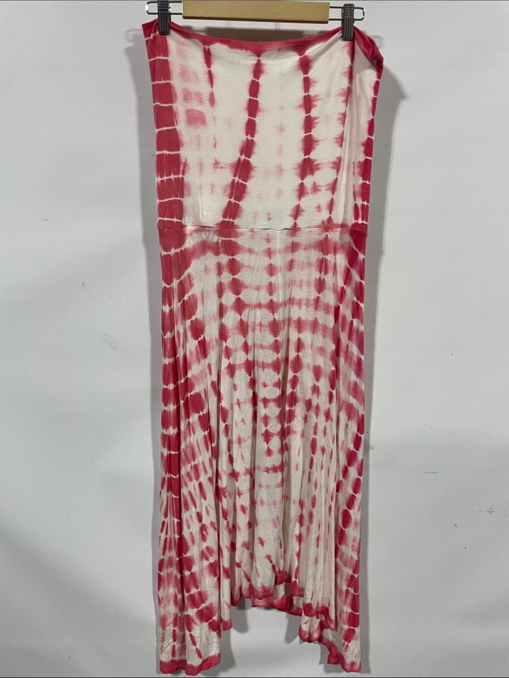 Cynthia Rowley Pink & White Tie-Dye One-Piece Dress